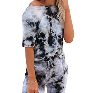 Kafiloe Women 2 Piece Outfits Sweatsuit